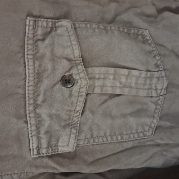 American Eagle Boyfriend Fit Button Up Shirt - Picture 4 of 6